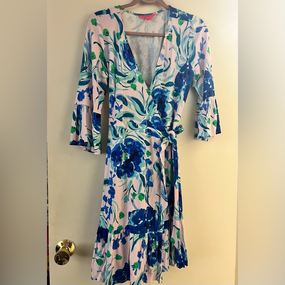 Lilly Pulitzer Printed Wrap Dress
